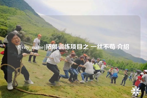 广西拓展训练项目之 一丝不苟 介绍